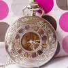 Victorian retro roman mechanical pocket watch chain n066_watches_3